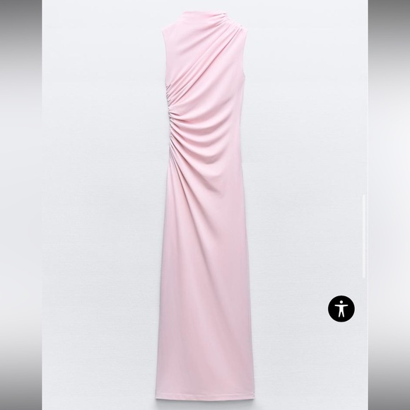 Zara Draped Midi Dress - Picture 1 of 11